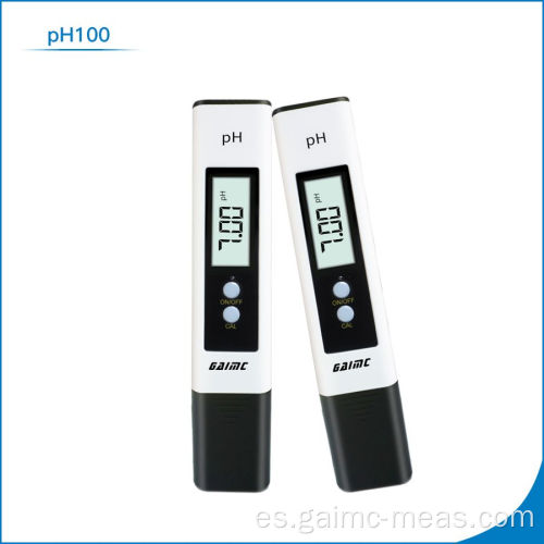 Pluma de pH portátil de temperatura digital para laboratorio